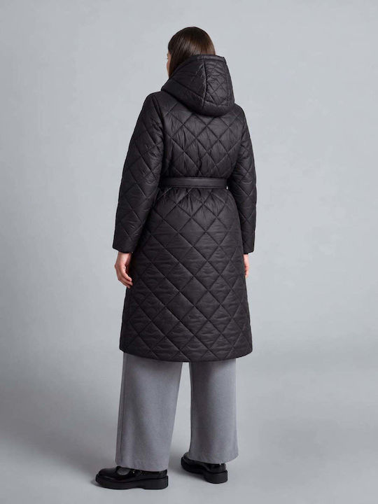 Дамско Puffer Яке Черно