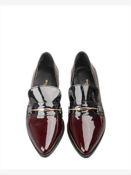 Damen-Loafers in Bordeaux
