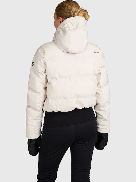 Brunotti Firecrown 2522200189-1013 Women's Beige Ski & Snowboard Jacket Brunotti Firecrown 2522200189-1013 Women's Beige Ski & Snowboard Jacket