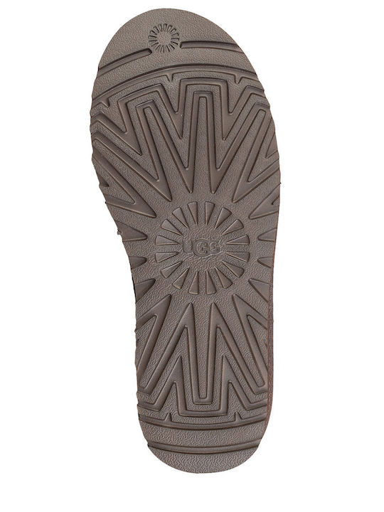 Classic Ultra Mini Damenstiefeletten Cowboy Braun