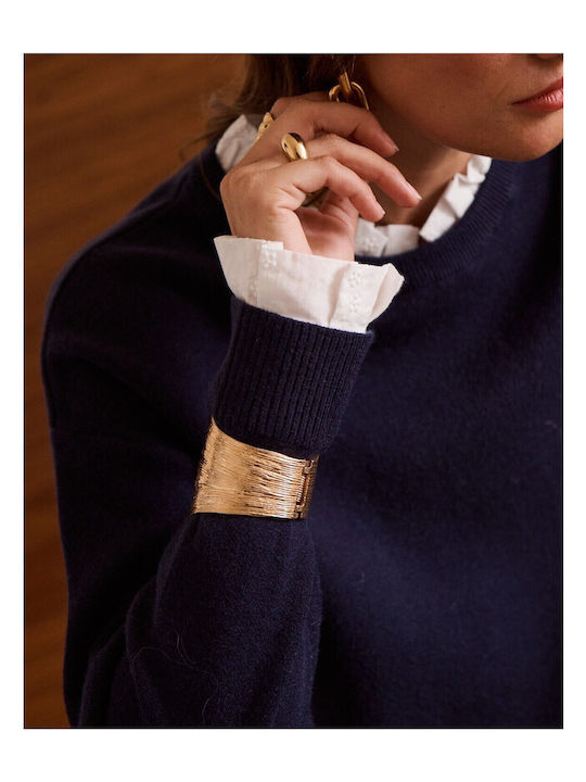 Women's Blue Sweater 1113-BLUE