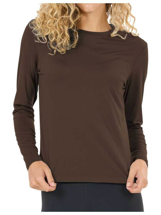 Damen-T-Shirt Braun