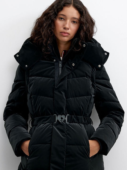 Damenmantel Black