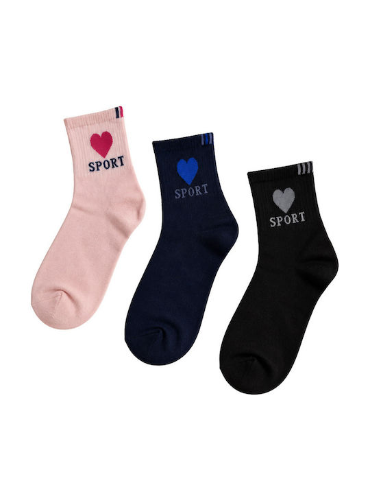 Yookie Дамски Чорапи Многоцветни 3Pack