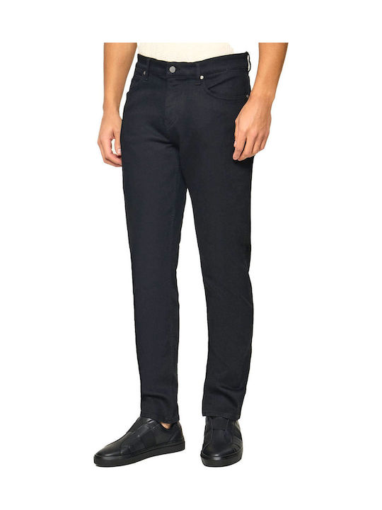 Мъжки дънки Еластични Regular Fit Черни