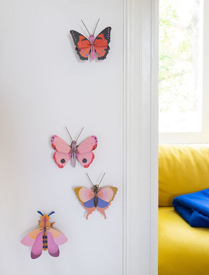 Studio Roof Ima54 Wall Art Pink Bee