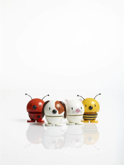 Decorative Figure Hoptimist Ladybird Red H 6.8 Cm D 5.8 Cm