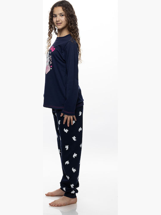 Galaxy Pijama Albastră Pentru Copii