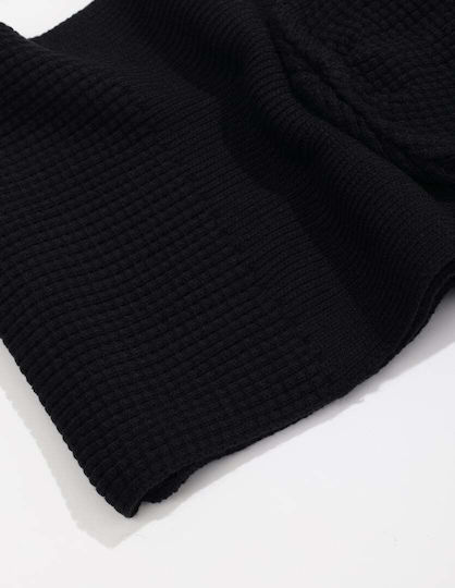 Beanie Unisex Knitted Beanie in Black