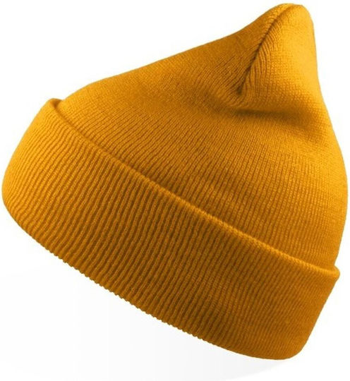Căciulă Tricotată Unisex Beanie în Culoare Albastru Marin