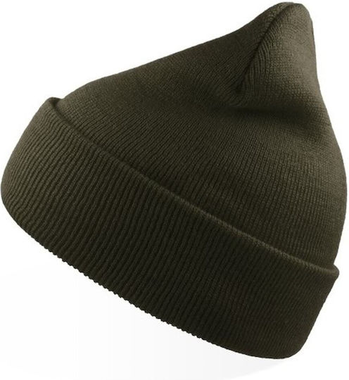 Căciulă Tricotată Unisex Beanie în Culoare Albastru Marin