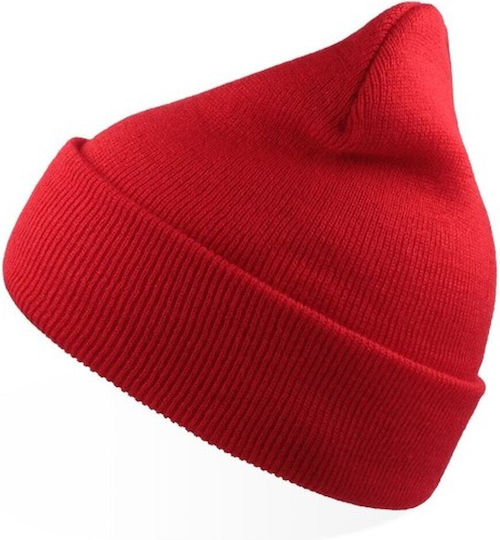 Căciulă Tricotată Unisex Beanie în Culoare Albastru Marin