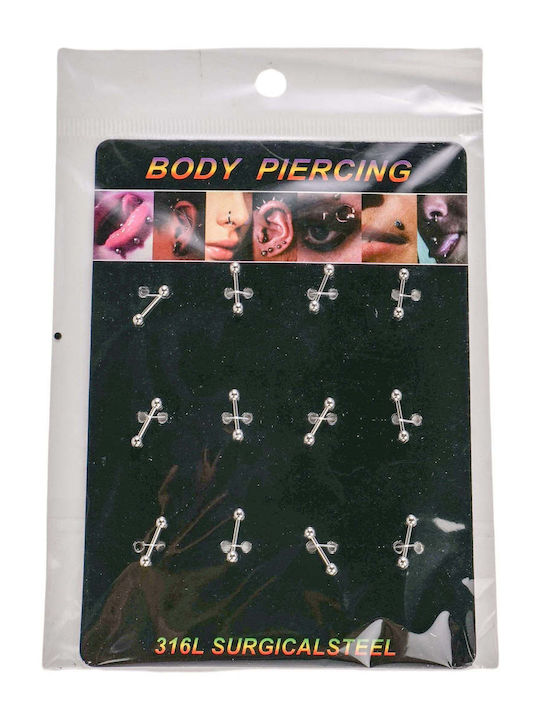 Set Cercei pentru piercing din oțel