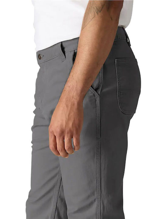 Dungaree Herren Latzhose Elastisch Loose Fit Grau