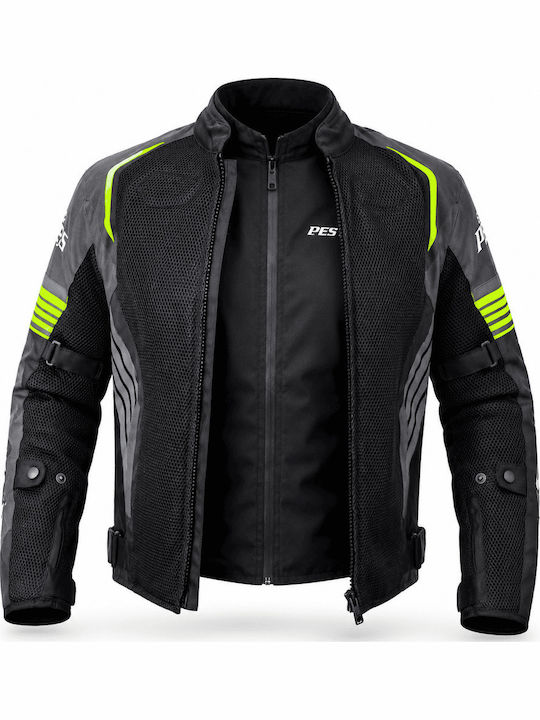 Grand Air Geacă Moto de Iarnă pentru Bărbați, Impermeabilă, Verde