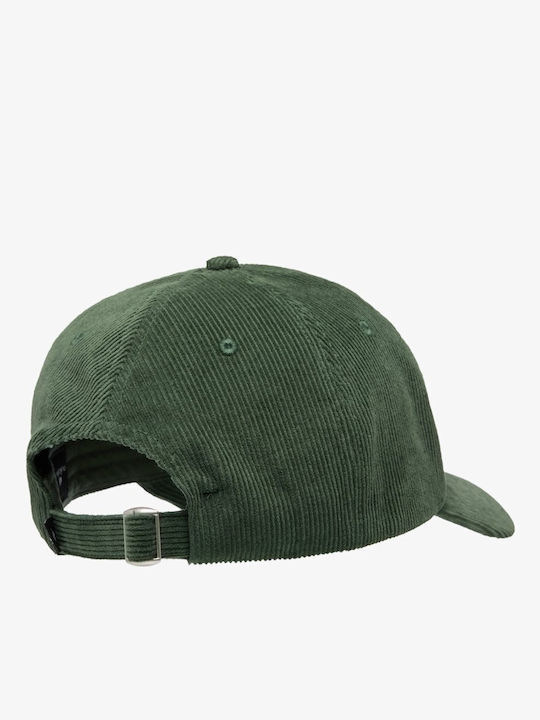 Quiksilver Decades Cord Ανδρικο Καπελο Πρασινο