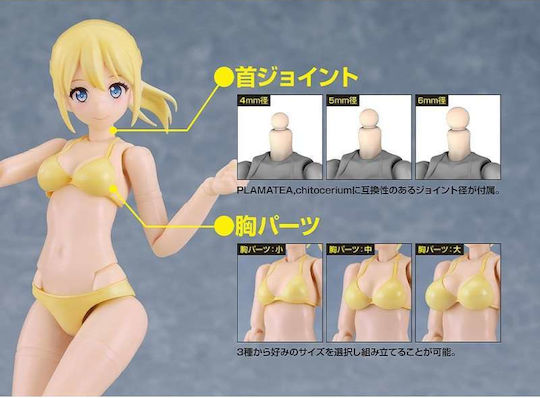 Cutie Honey Nova Фигурка За Сглобяване Plamatea Muse Body Ichika Bikini Ver B С Размер 15cm
