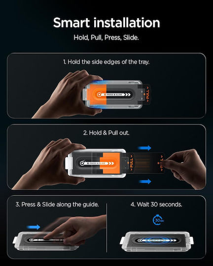 Spigen Glas.tr Ez Fit Pro Hd Ac Samsung Galaxy Z Fold 8 Διαφανές 2 Pack · 8800337250718