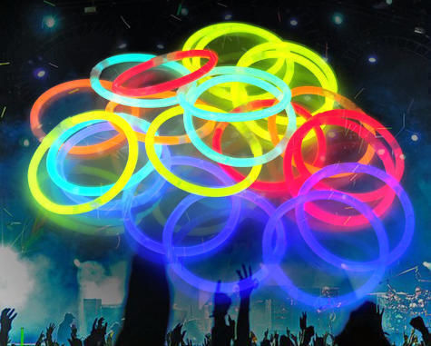 eBest Glow Stick Σετ 100τμχ (Διάφορα Χρώματα) SZH5200