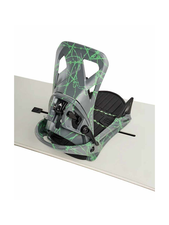 Burton Re:Flex Men's Snowboard Bindings Grey Colour