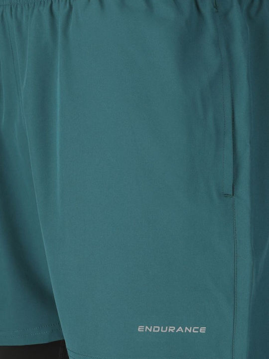 Kros Αθλητική Ανδρική Βερμούδα Slim Fit Green