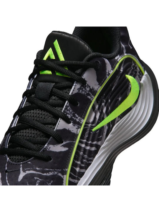 Giannis Immortality 5 Low Basketball Shoes Black / Light Smoke Grey / Volt