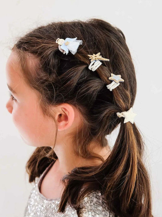 Mimi & Lula Sparkle Angel Kinder-Haargummis, 8 Stück