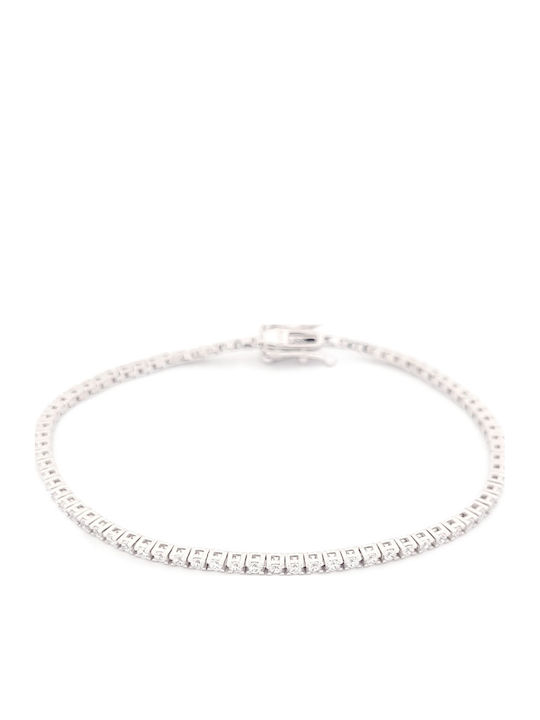 Brățară de Damă Riviera din Argint cu Zirconii 19 cm Brățară de Damă Riviera din Argint cu Zirconii 19 cm