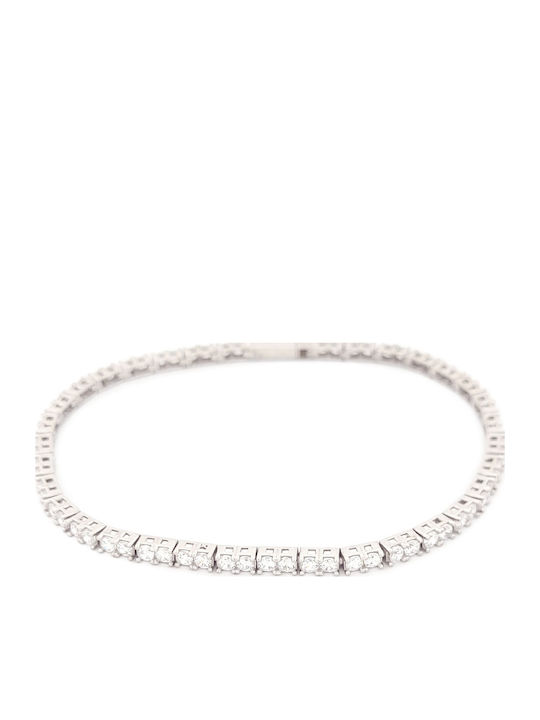 Brățară Riviera pentru Femei din Argint cu Zircon 19 cm Brățară Riviera pentru Femei din Argint cu Zircon 19 cm