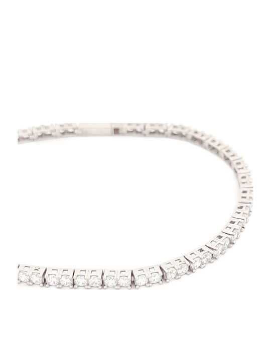 Brățară de damă Riviera din Argint cu Zircon 19 cm