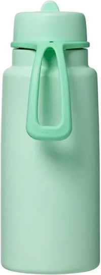 B.Box Stainless Steel Kids Batman Thermos Water Bottle with Pop-Up Spout Multicolour 1000ml