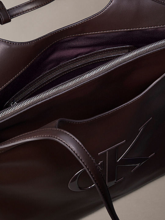 Monogram Γυναικεία Tote Τσάντα Καφέ