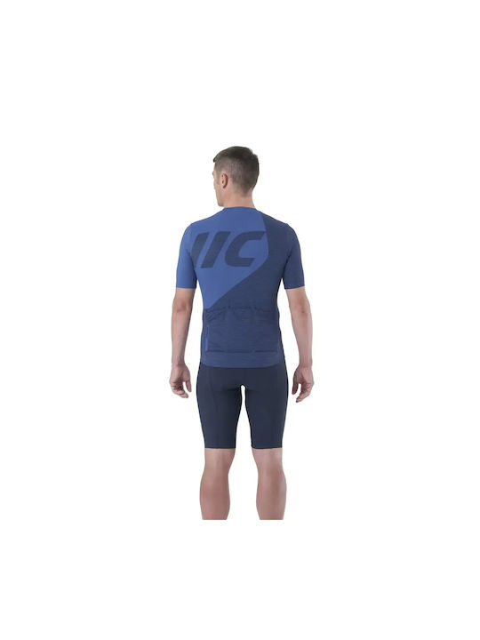 Mavic Männer Kurze Ärmel Fahrradtrikot Blau