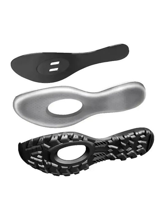 FLR Herren Niedrig Fahrradschuhe Straße Schwarz