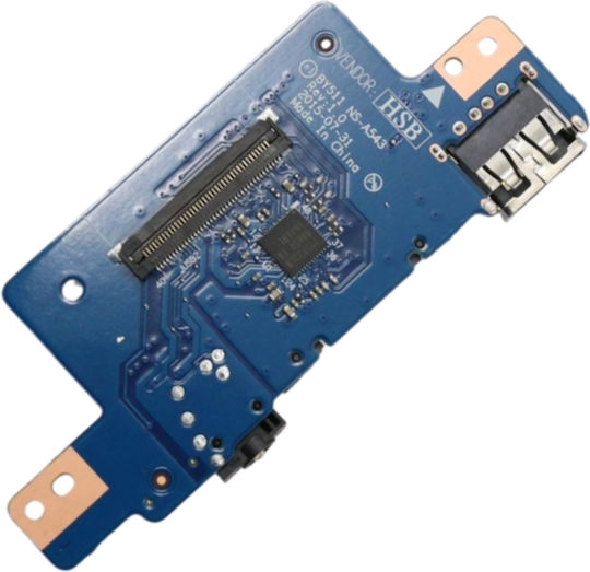 USB-Platine, USB- und SD-Kartenleser sowie Audioanschluss-Platine für Laptop Lenovo Ideapad Y700-15isk 80nv, Touch-15isk 80nw, Y700-17isk 80q0 Ns-a543 By511 45518112002 5c50k28152 5cd50k37661 Art.-Nr. 1-brd410