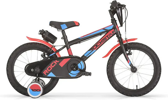 MBM Rockstar 16" Детски Велосипед BMX Черен