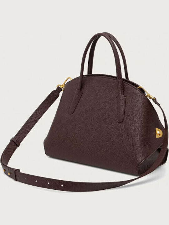 Damen-Lederclutch Berry