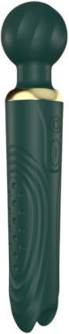 Niar Pleasures Масажен вибратор 22 cm Зелен