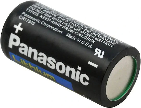 Panasonic Μπαταρία Λιθίου CR123 3V Μιας Χρήσης (Long Life) 1τμχ