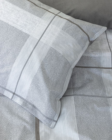 Nima Reevs Super-Double Set 3 Pieces 160x200+32cm Fitted Grey Nima Reevs Super-Double Set 3 Pieces 160x200+32cm Fitted Grey