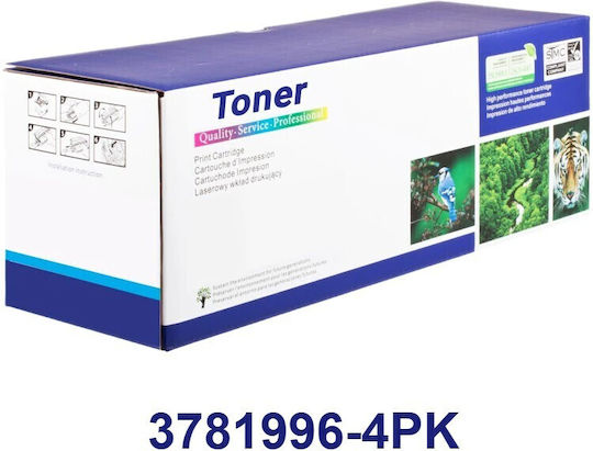 Dragon Toner Съвместим тонер за лазерен принтер HP Cb540a Черен