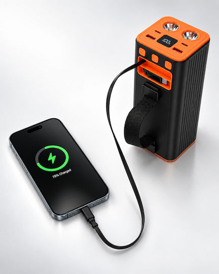 Amaya APB-F500L Външна батерия 50000mAh 22.5W с 2 USB-A порта и 2 USB-C порта Черна