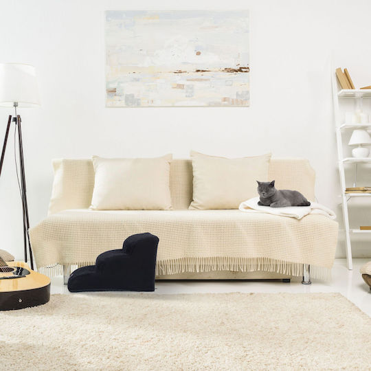 Relaxdays Hundetreppe fürs Auto Schwarz