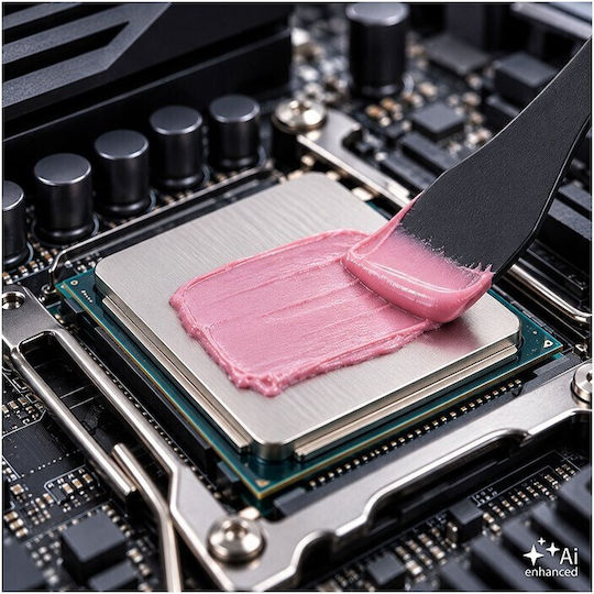 Qoltec High Thermal Conductivity Thermal Paste 4 W/m-k 10 G Pink