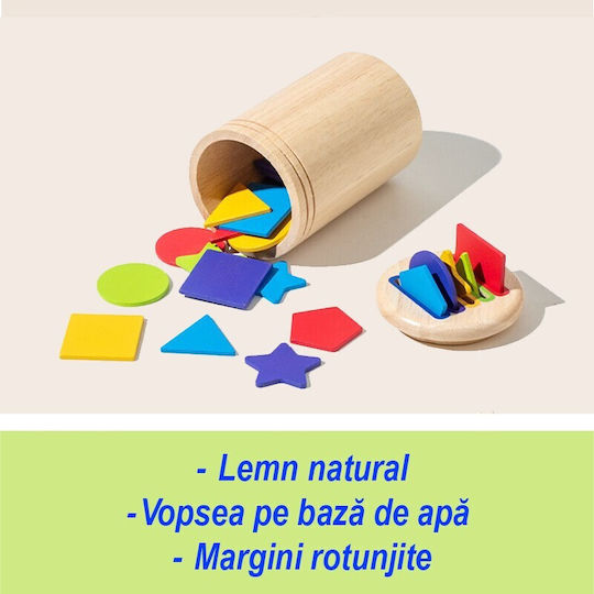 Montessori Εκπαιδευτικό Παιχνίδι από Ξύλο