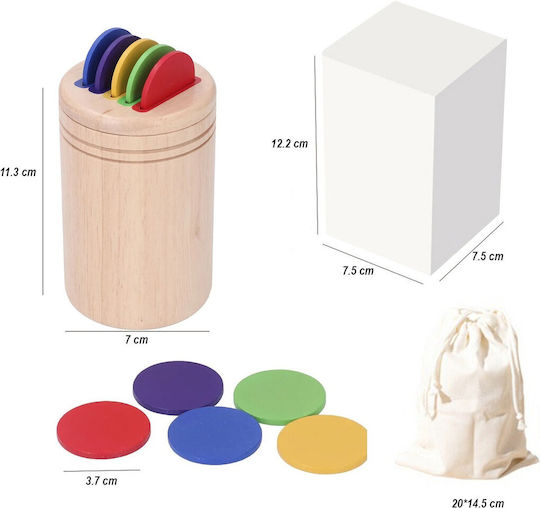 Montessori Εκπαιδευτικό Παιχνίδι από Ξύλο