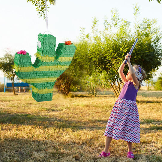 Relaxdays Multicolored Cactus Piñata Parties