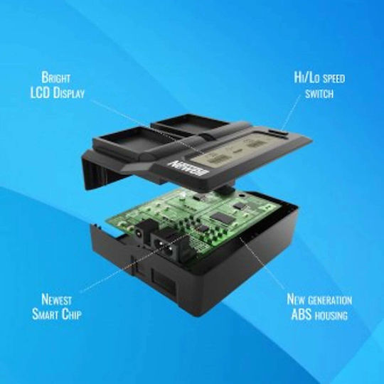 Newell Încărcător Dublu cu Două Canale DC-LCD pentru Baterii BP-A30 A60 A90 Canon