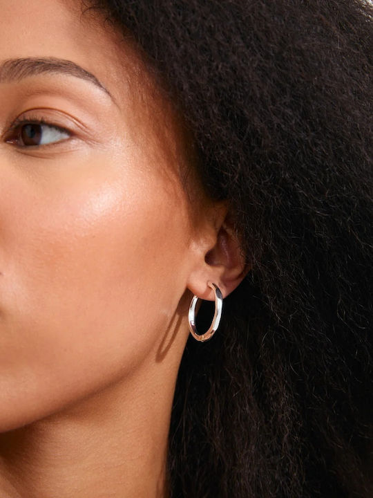 Pilgrim Inner Hoop Earrings Silver-plated 262636073 Pilgrim Inner Hoop Earrings Silver-plated 262636073