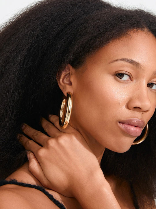 Pilgrim Tovin Hoop Earrings Gold-plated 272632023